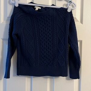 Crew cuts knitted sweater, kids